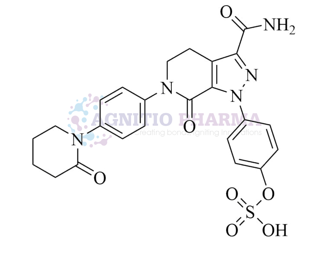 O Desmethyl Apixaban Sulfate C H N O S Agnitio Pharma